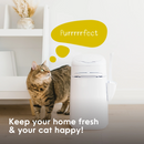 Cat Litter Disposal System - Design Pail with Scoop, Holder & Refill (Up To 2 Months)