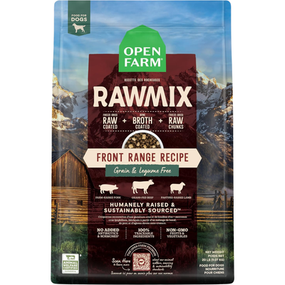 Dry Dog Food - RawMix - Front Range Recipe - Grain & Legume Free