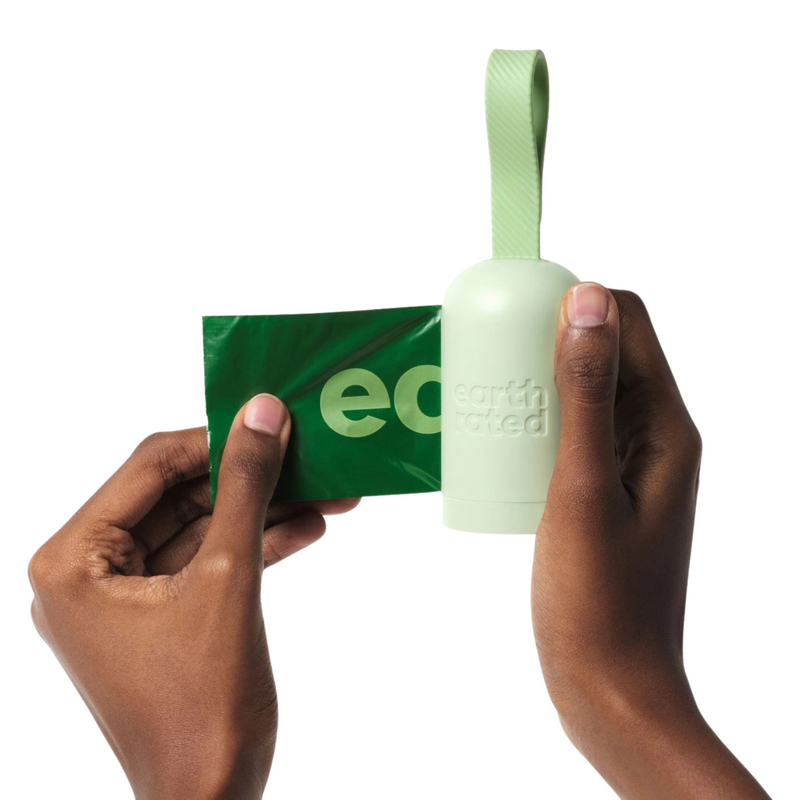 Poop Bag Dispenser with 15 Bags