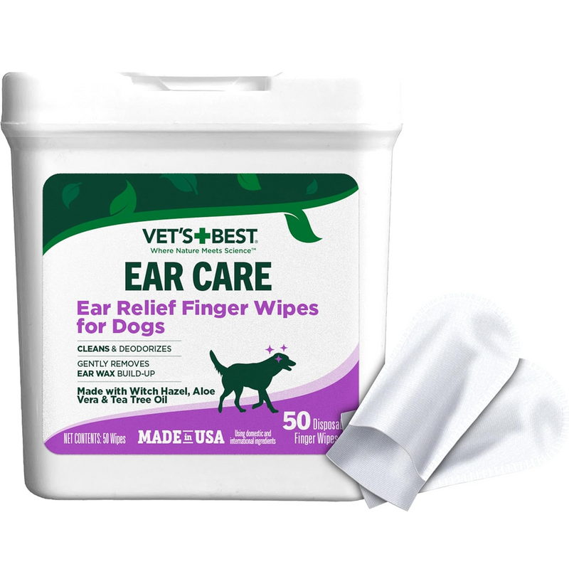 Ear Relief Finger Wipes For Dogs