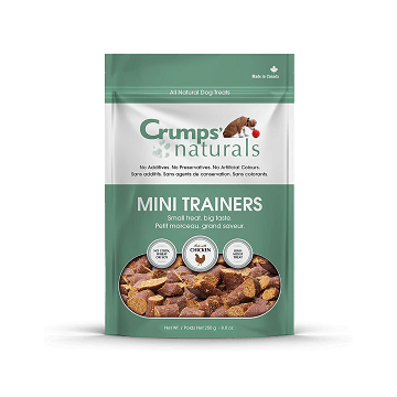 *(Best By 2025-02-20)* Natural Dog Treat - Semi Moist Chicken Mini Trainers - 250 g