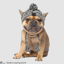 极地犬用绒毛帽 - 粉色