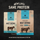 Freeze Dried Dog Food - Crunchy Nibs - Beef