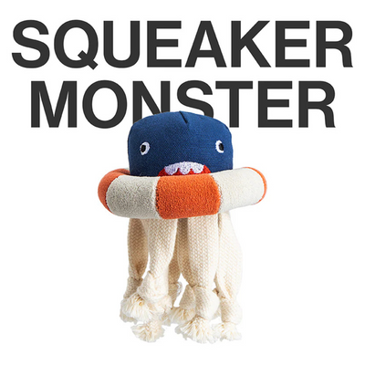 Squeaker Monter Dog Toy
