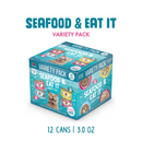 Canned Cat Food - CLASSIC - Seafood & Eat It! - Variety Pack