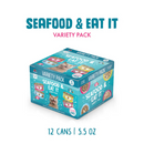 Canned Cat Food - CLASSIC - Seafood & Eat It! - Variety Pack