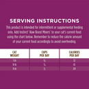 Freeze Dried Cat Food Topper - Raw Boost Mixers - MultiVitamin - Adult