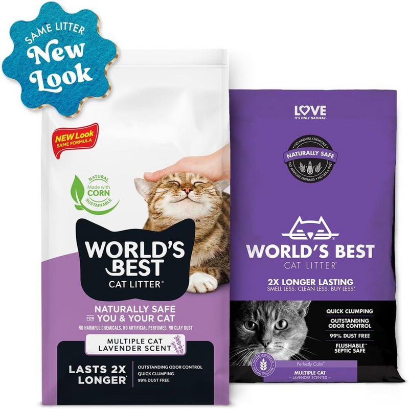 Clumping Cat Litter - Multiple Cat - Lavender Scent