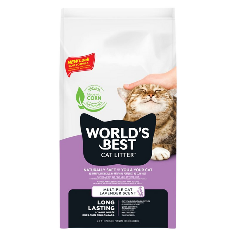 Clumping Cat Litter - Multiple Cat - Lavender Scent