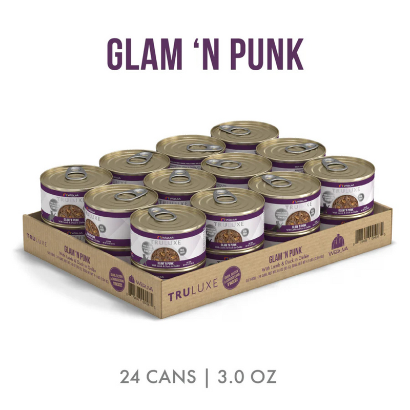 Canned Cat Food - TRULUXE - Glam 'N Punk - with Lamb and Duck in Gelée