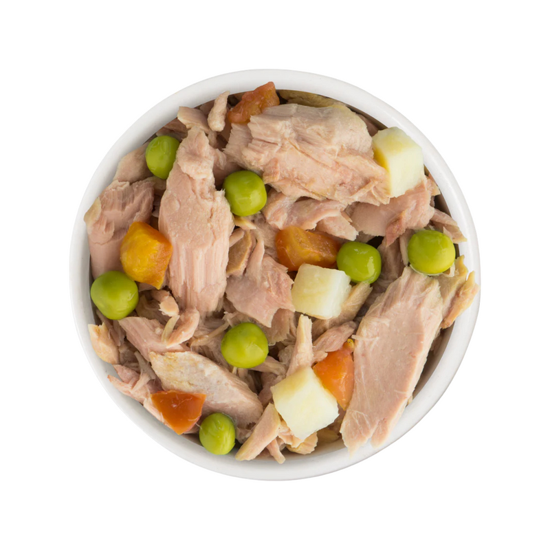 Canned Cat Food - TRULUXE - Mediterranean Harvest - with Tuna & Veggies in Gravy