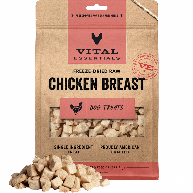 *(Please Use By 2026-12-19)* Freeze Dried Dog Treat - Chicken Breast - 10 oz