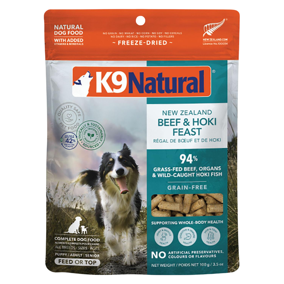 Freeze Dried Dog Food - Beef & Hoki Feast – J & J Pet Club