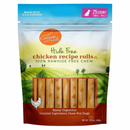 Natural Dog Chews - 2.5" Hide Free Chicken Recipe Rolls - For Dogs up to 20 lbs