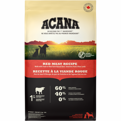 Dry Dog Food - Red Meat Recipe