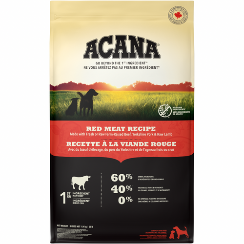 Dry Dog Food - Red Meat Recipe
