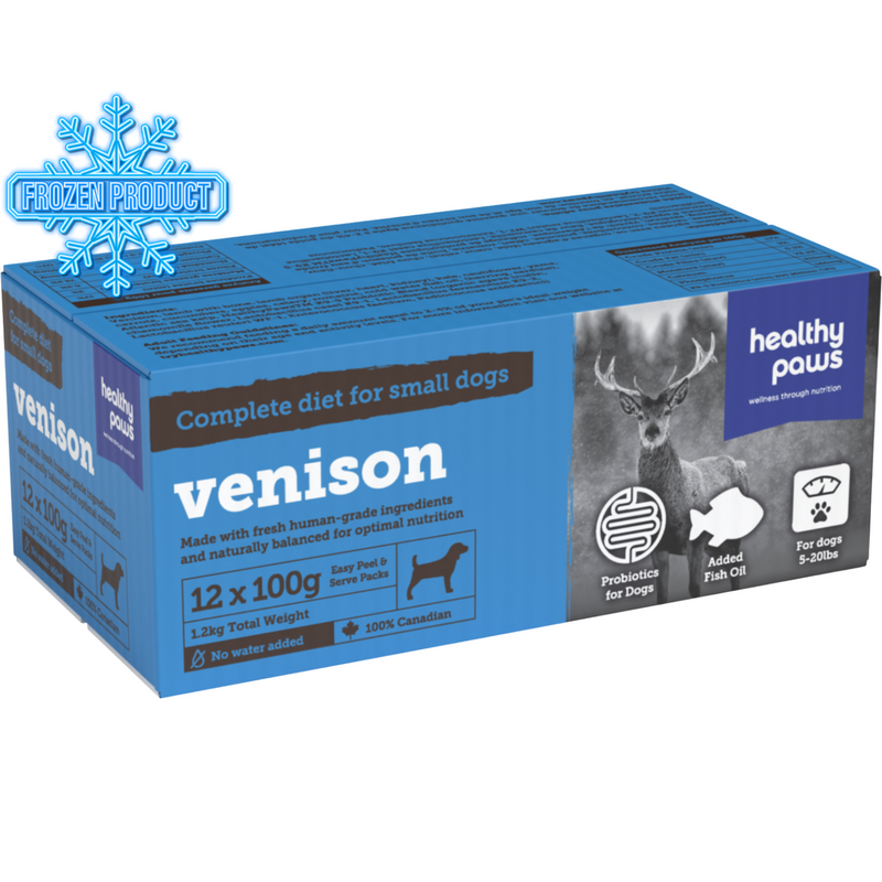 Dog Frozen Raw - Small Breed - Venison
