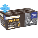 猫用冰鲜生骨肉 - 鸡肉 - 12 x 100克