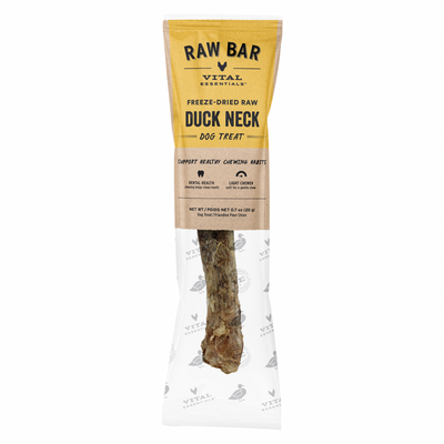 Freeze Dried Dog Treat - Raw Bar - Duck Neck