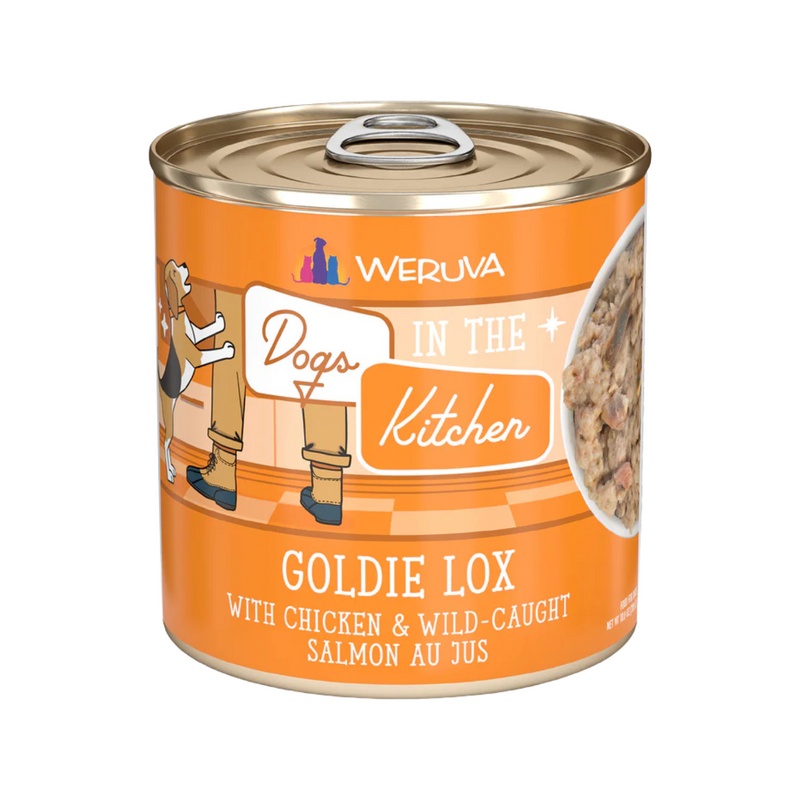 Canned Dog Food - Dogs in the Kitchen - Goldie Lox - Chicken & Wild Caught Salmon Au Jus