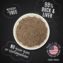 Canned Cat Food - Duck & Liver Recipe