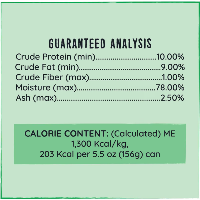 Canned Cat Food - Duck & Liver Recipe