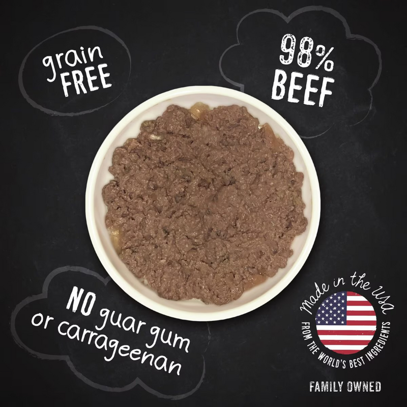 Canned Cat Food - Beef Recipe