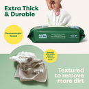 Textured Pet Grooming Wipes - White Tea & Basil