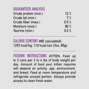 Canned Cat Food - Pâté - Chicken & Salmon Entrée - Kitten