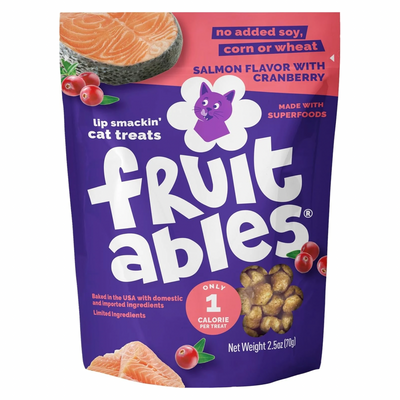 猫咪零食 - 三文鱼蔓越莓脆 - 2.5盎司