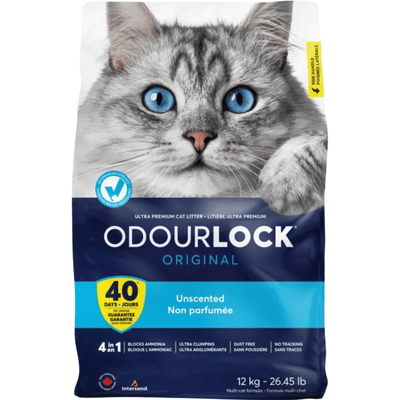 Clumping Cat Litter - ODOURLOCK - Original - Unscented - J & J Pet Club - Intersand