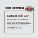 Canned Cat Food - CHUNKS & SHREDS - Regional Red Entrée - Adult