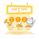 Slide N' Serve - 猫咪妙鲜包 - The Slice is Right - 野生三文鱼肉酱