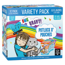 Wet Cat Food - BFF OMG Gravy! - Potluck O' Pouches - Variety Pack