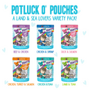Wet Cat Food - BFF OMG Gravy! - Potluck O' Pouches - Variety Pack