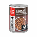 Alimentation pour chiens en conserve - Alimentation humide de qualité supérieure - Adulte - Ragoût rouge régional avec bœuf râpé et agneau - 12,8 oz