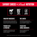 Alimentation pour chiens en conserve - Alimentation humide de qualité supérieure - Adulte - Ragoût rouge régional avec bœuf râpé et agneau - 12,8 oz