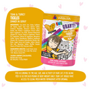 Wet Cat Food - BFF OMG Gravy! - Tickles - Tuna & Turkey Dinner in Gravy