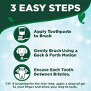 Dog Dental Care - Dog Toothbrush & Enzymatic Toothpaste Set