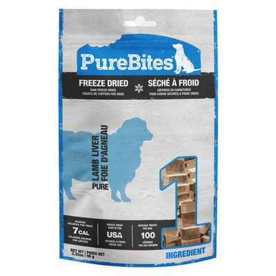 Freeze Dried Dog Treat - Lamb Liver
