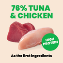Canned Cat Treat - Natural HQS - Tuna & Chicken in Broth - Adult