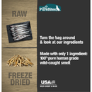 Freeze Dried Dog Treat, Wild-Caught Smelt