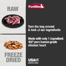 Freeze Dried Dog Treat - Chicken Heart