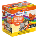 Wet Cat Food - BFF OMG Gravy! - Shine Bright - Chicken & Salmon Dinner in Gravy