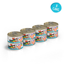 Canned Cat Food - BFF OMG Gravy! - Crazy 4 U! - Chicken & Salmon Dinner in Gravy