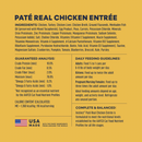 Canned Cat Food - Original Patés - Real Chicken Entrée
