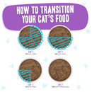 Canned Cat Food - BFF OMG Gravy! - Best Day Eva! - Beef & Salmon Dinner in Gravy