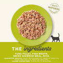 Canned Cat Treat - Tuna Fillet with Seaweed in Broth