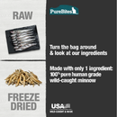 Freeze Dried Cat Treat, Wild-Caught Minnow