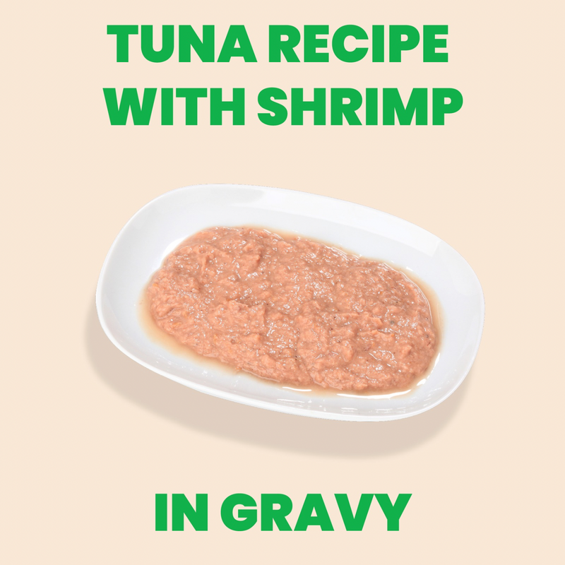 成猫罐头 - HQS Mousse - 金枪鱼虾仁肉汁款